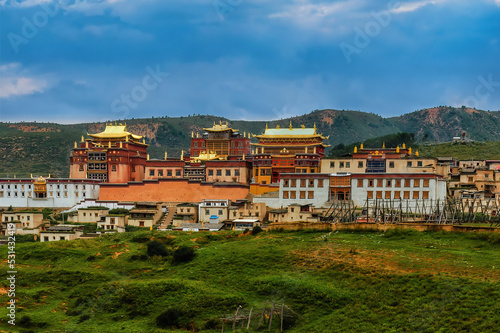 Photography Songzanlin Monastery, Tibetan Temple in Shangri-La