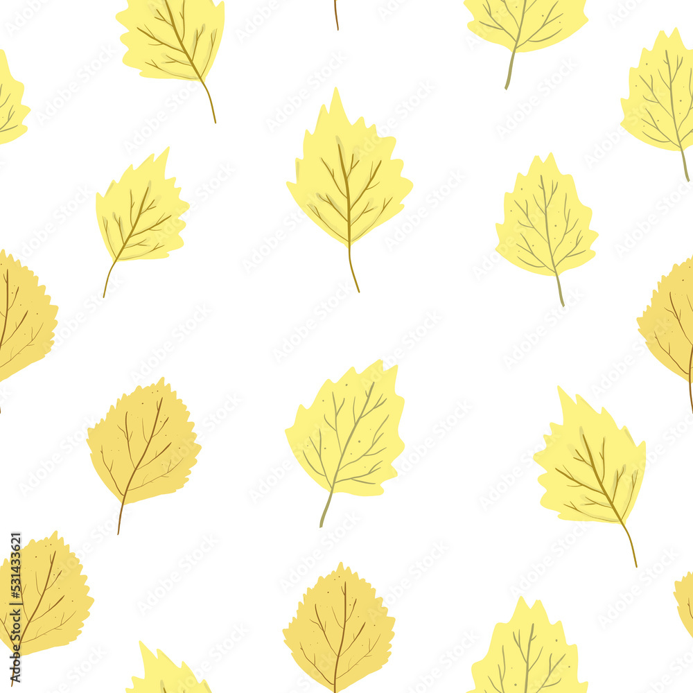 autumn leaves seamless pattern autumn leaves seamless pattern