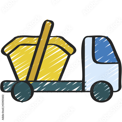 Skip Lorry Icon