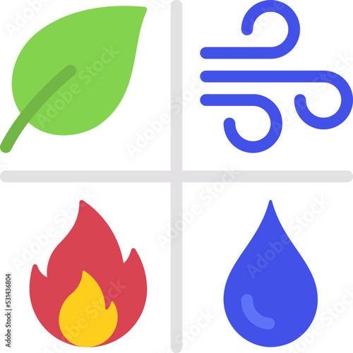 Four Elements Icon