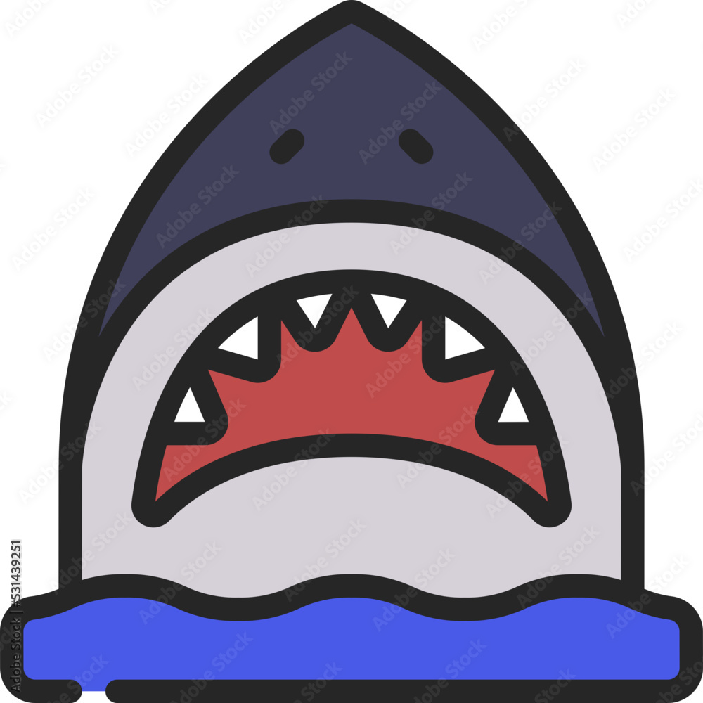 Obraz premium Shark Icon