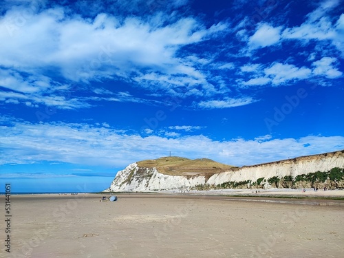 beach and sea
