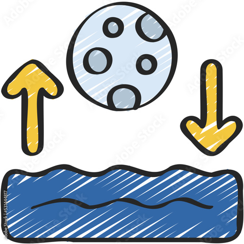 Ocean Tides Icon