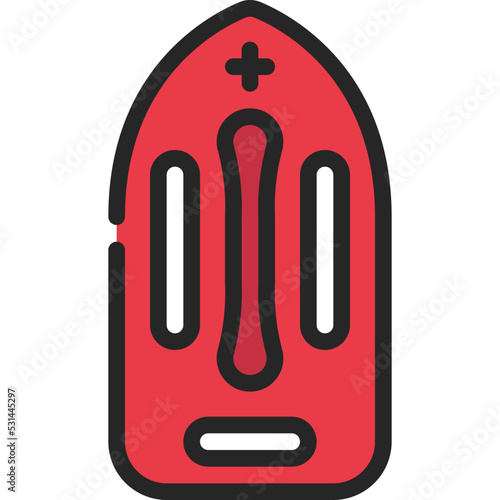 Lifeguard Board Icon