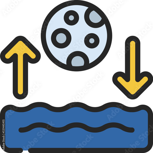 Ocean Tides Icon