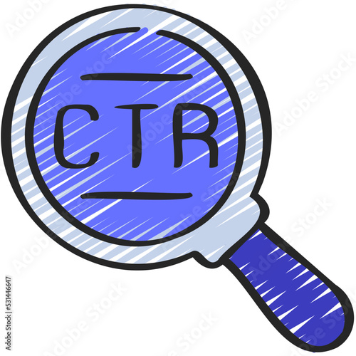 Click Through Rate Icon