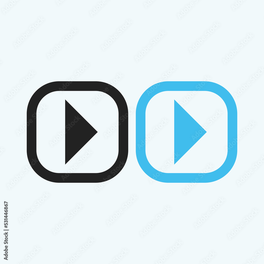 play button icon play button icon