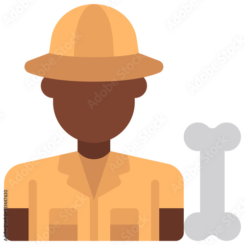 Male Archeologist Icon