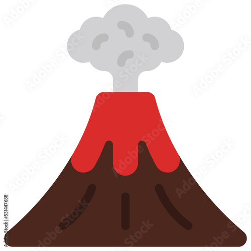 Volcanic Eruption Icon