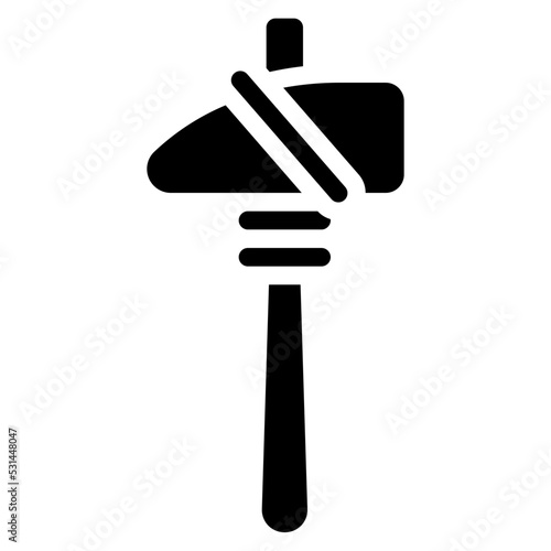 Caveman Hammer Icon