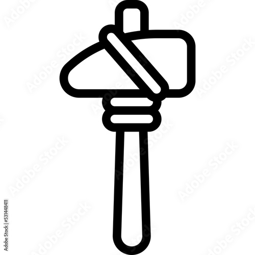 Caveman Hammer Icon