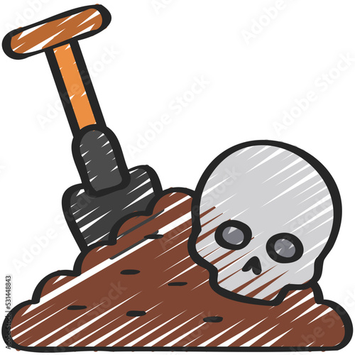 Archeology Dirt Pile Icon