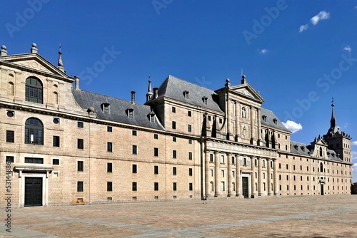 Fototapet frontage of El Escorial monastery