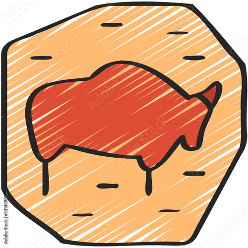 Cave Painting Icon