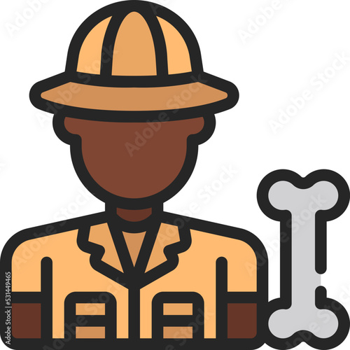 Male Archeologist Icon