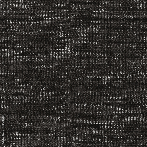 Knitted wool material. Scanned seamless texture
