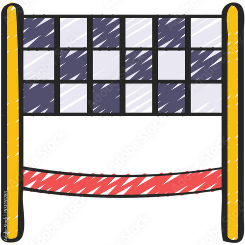 Finish Line Icon