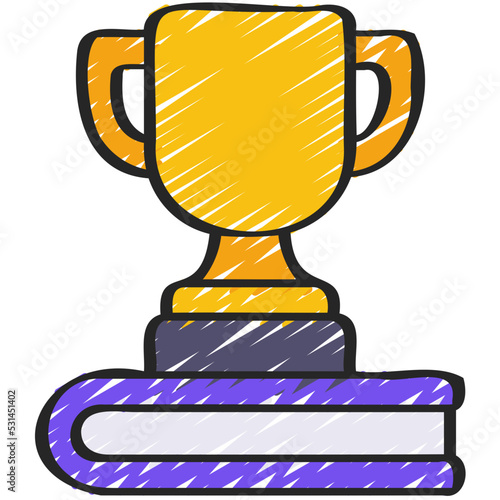 Educational Trophy Icon
