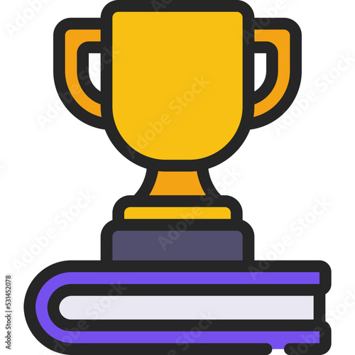 Educational Trophy Icon
