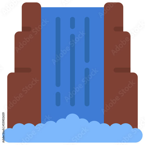 Waterfall Icon
