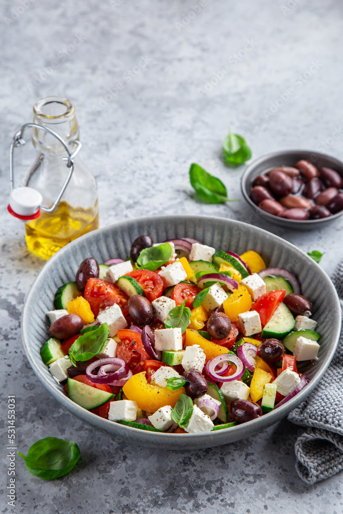 Fresh greek salad Fresh greek salad