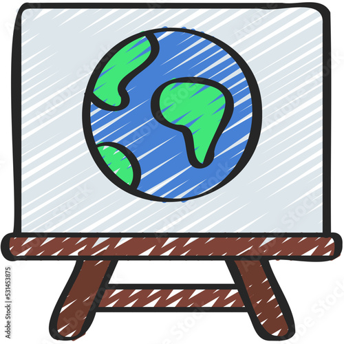 Geography Lesson Icon