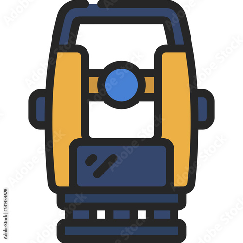 Digital Theodolite Icon