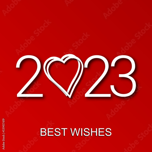 2023 - happy new year 2023 background	