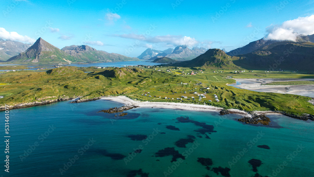 Fredvang auf den Lofoten