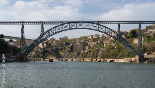 Pont Marie Pia, Porto, Portugal © philippe montembaut