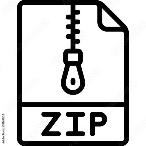 Zip Icon