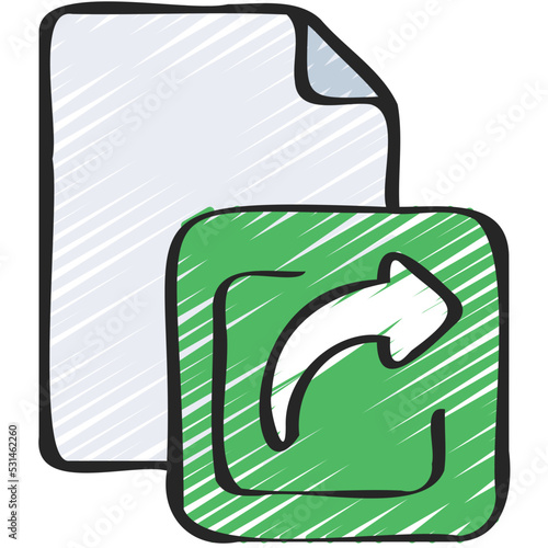 Share Document Icon
