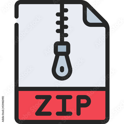Zip Icon