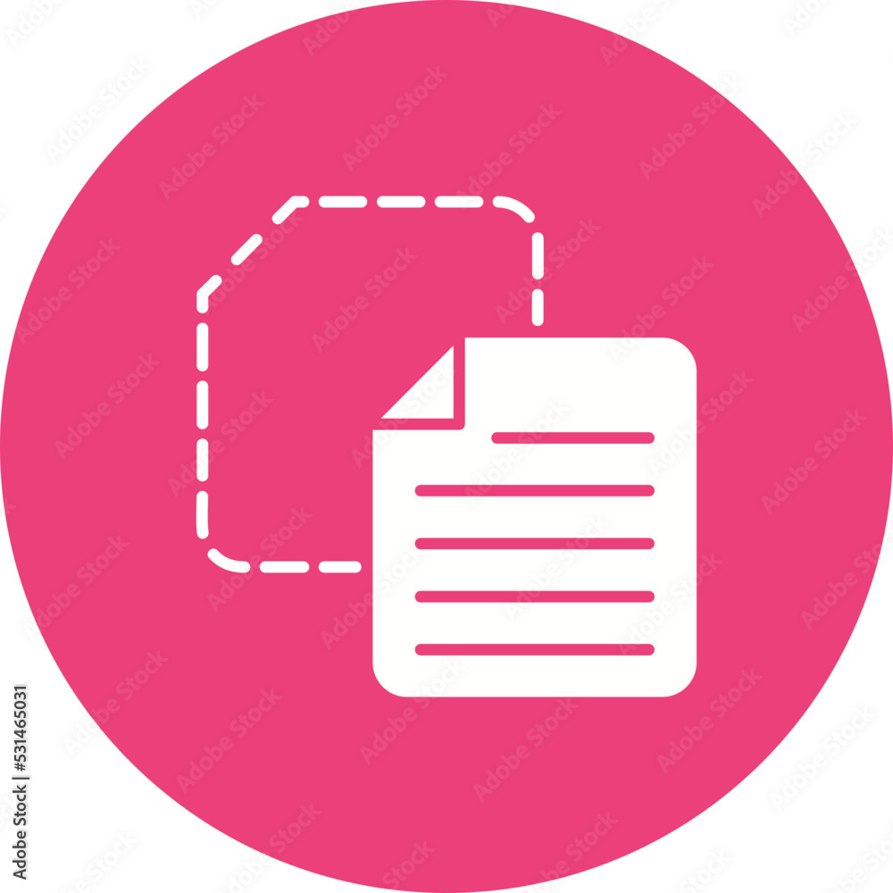Cut Multicolor Circle Glyph Inverted Icon Cut Multicolor Circle Glyph Inverted Icon