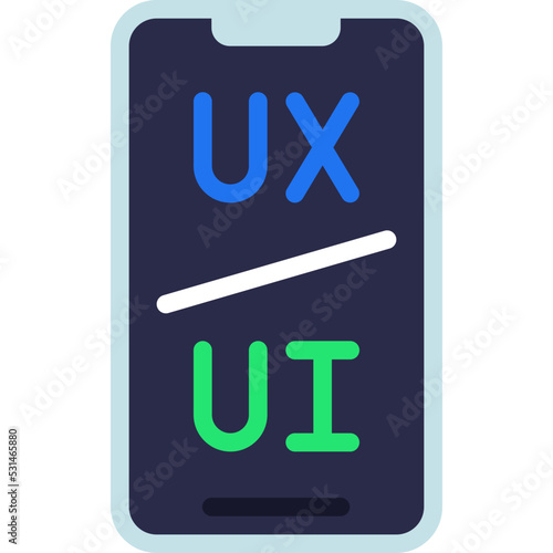 UX UI Mobile Icon