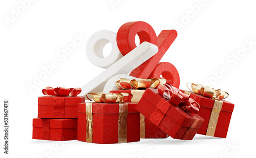gifts, red and gold gift wr...