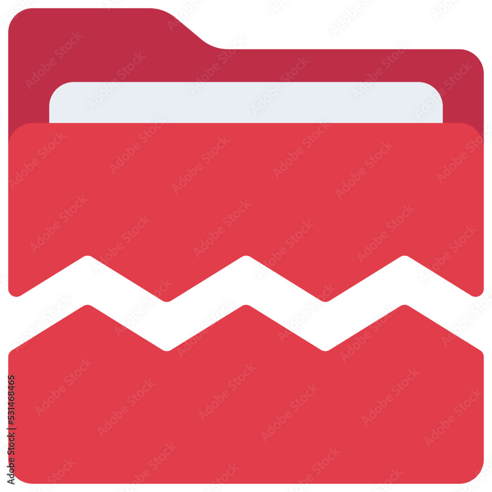 Corrupt Folder Icon Corrupt Folder Icon
