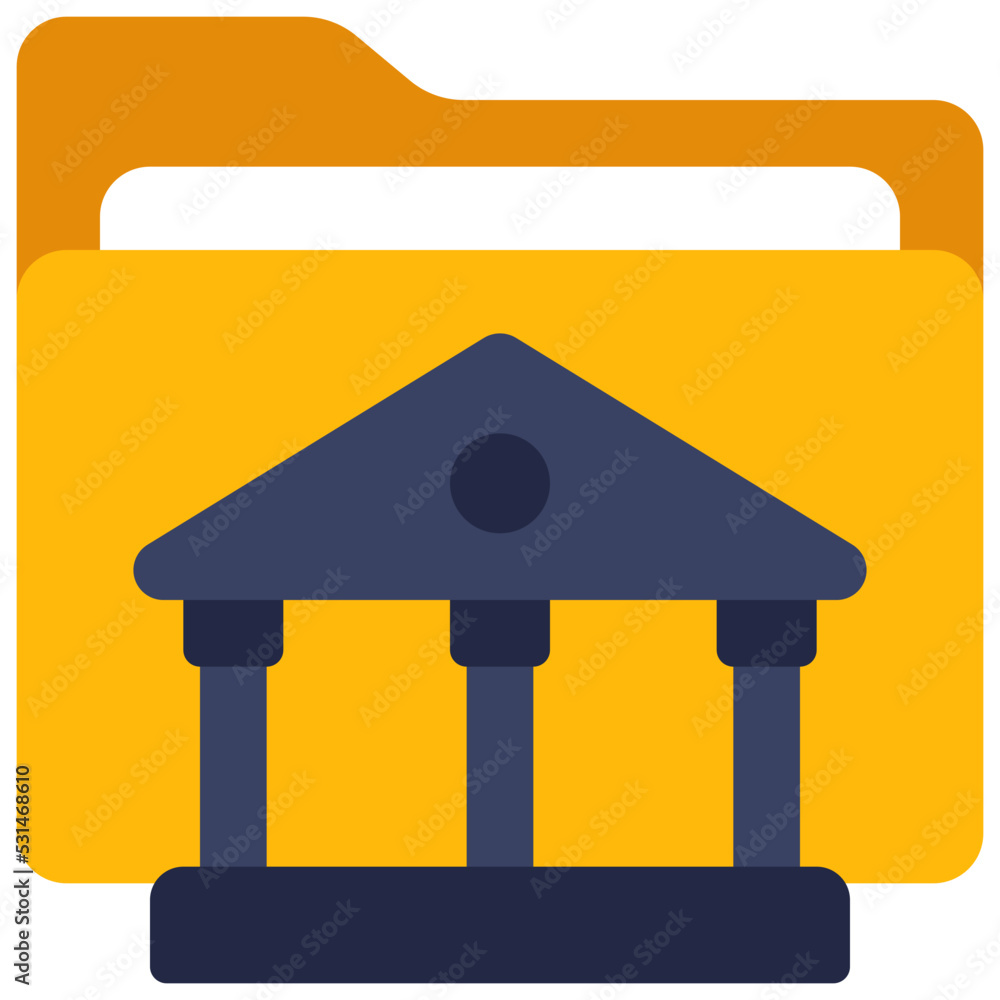 Bank Folder Icon Bank Folder Icon