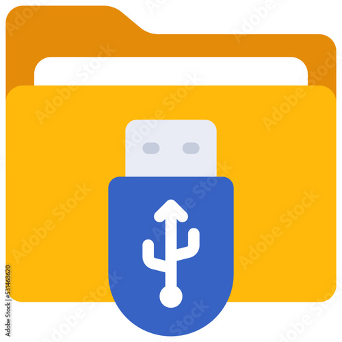USB Folder Icon