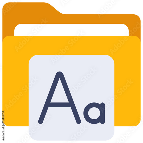 Font Folder Icon