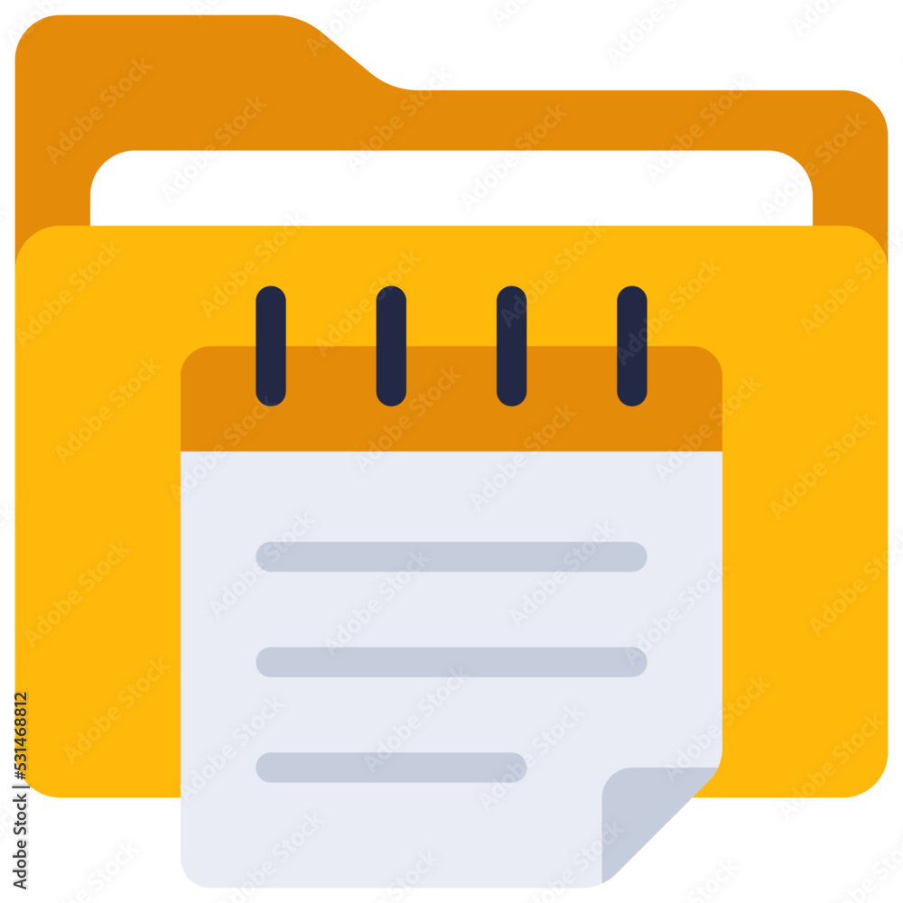 Notes Folder Icon Notes Folder Icon