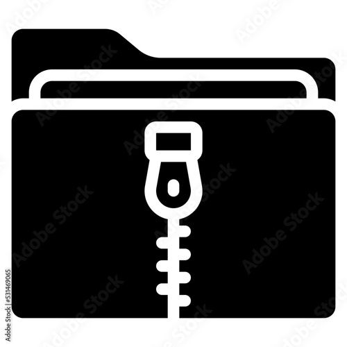 Zip Folder Icon