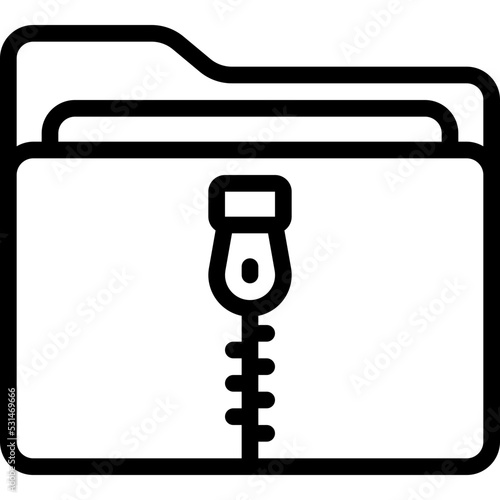 Zip Folder Icon