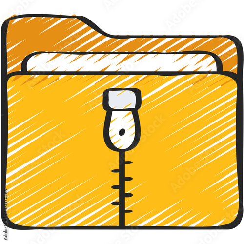 Zip Folder Icon