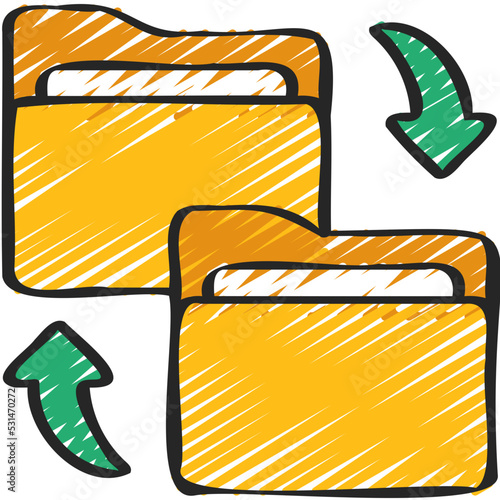 Transfer Folder Icon