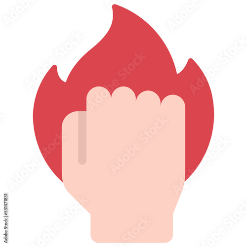 Motivated Hand Icon