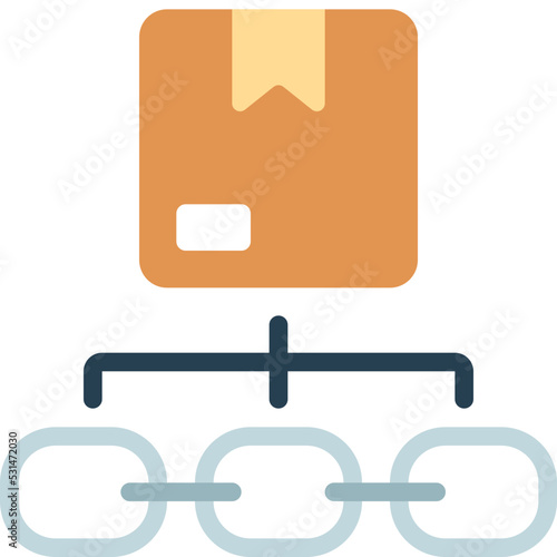 Supply Chain Management Icon