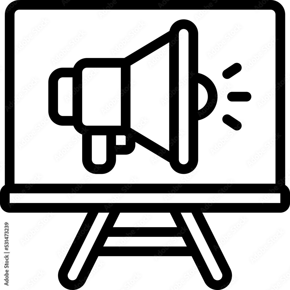 Marketing Training Icon Marketing Training Icon