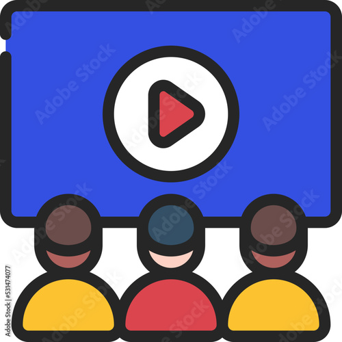 Group Video Course Icon