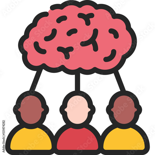 Brainstorming Group Icon